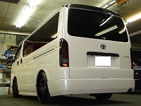 ＴＯＹＯＴＡ　トヨタ　ハイエース　スーパーＧＬ改　エアロ