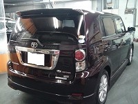 TOYOTA　トヨタ　カローラ　ルミオン　エアロツアラーS　磨き前