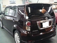 TOYOTA　トヨタ　カローラ　ルミオン　エアロツアラーS　磨き前